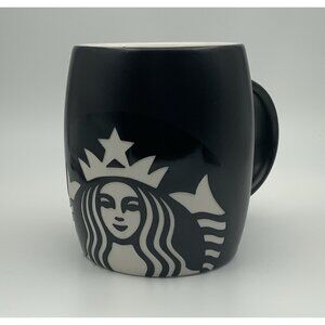 2011 Black And White Starbucks Mug